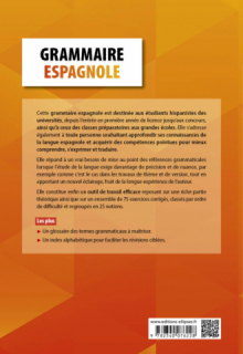 Grammaire espagnole - CPGE/Université B2-C1