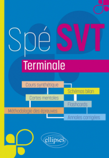 Spé SVT - Terminale - Cours synthétique et visuel avec flashcards et annales corrigées