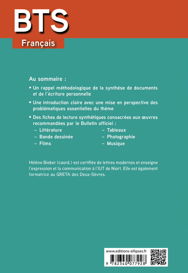 BTS Français. Culture générale et expression. Paris, ville capitale