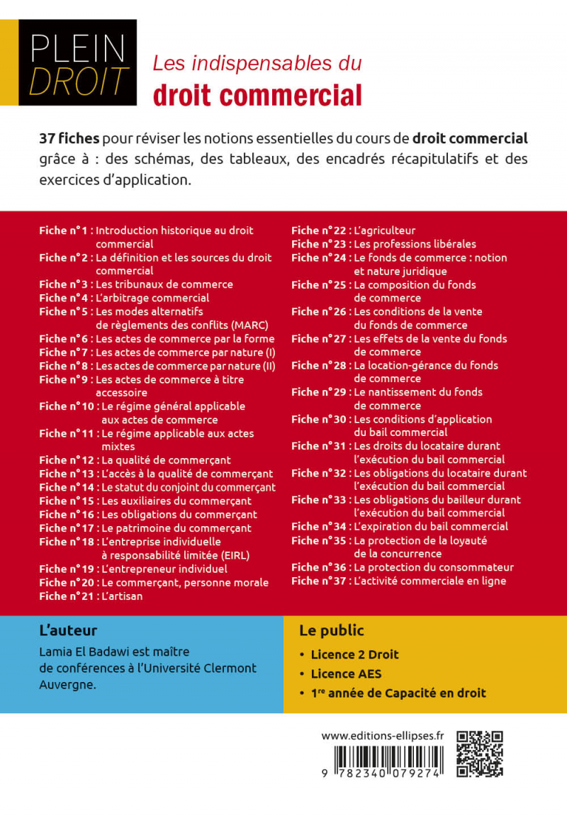 Les indispensables du droit commercial A jour au 30 janvier 2023 2e
