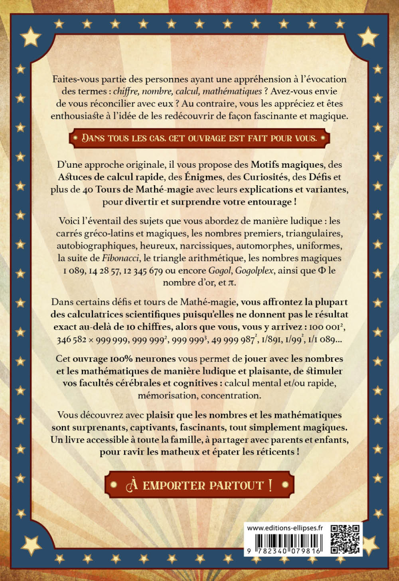 Maths Magiques astuces, énigmes, curiosités, défis et tours de Mathé — free download