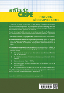 Histoire, Géographie et EMC - CRPE