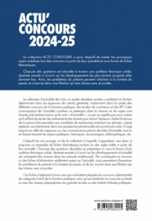 Culture Générale - concours 2024-2025 - édition 2024-2025