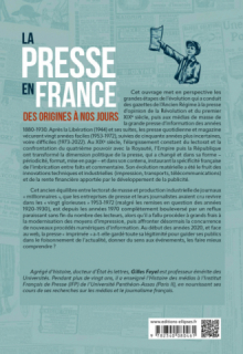 La presse en France des origines à nos jours. Histoire politique et matérielle - 3e édition actualisée - 3e édition