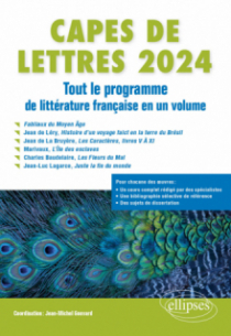CAPES de Lettres 2024 - Tout le programme de littérature française en un volume