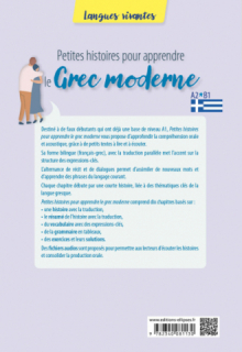 Petites histoires pour apprendre le grec moderne - A2-B1