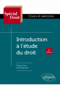 Introduction à l'étude du droit - 3e édition