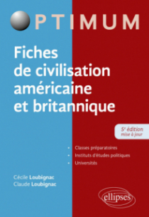 Fiches de civilisation américaine et britannique - 5e édition