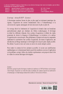 Systèmes d’acquisition de données. Echantillonnage, conversion, applications. MESURE (niveau B)