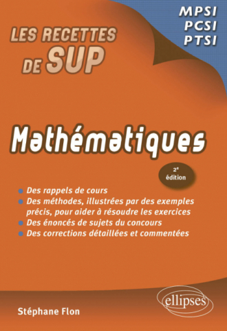 Mathématiques - Classes prépas MPSI - PCSI - PTSI - 2e édition