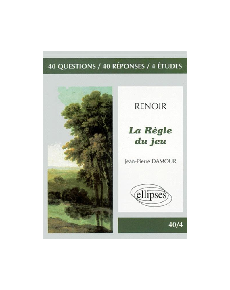 Renoir, La Règle du jeu