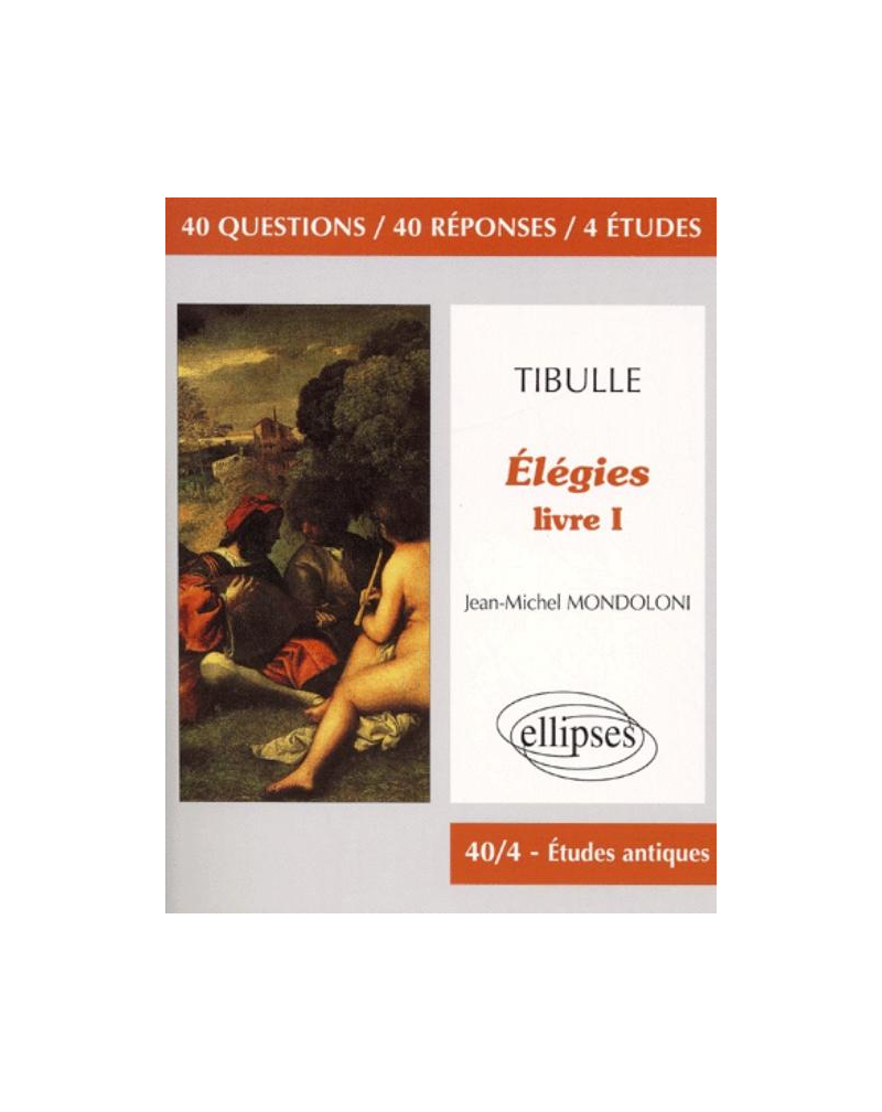 Tibulle, Elégies, livre I