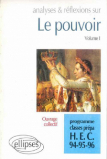 pouvoir, volume I (Le)