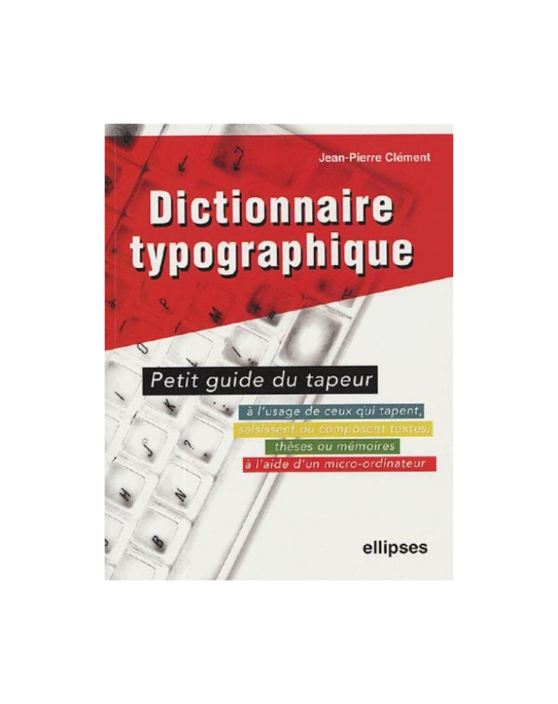 Dictionnaire typographique