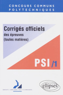 COR.EPREUV.CCOM.X ENSI PSI 1