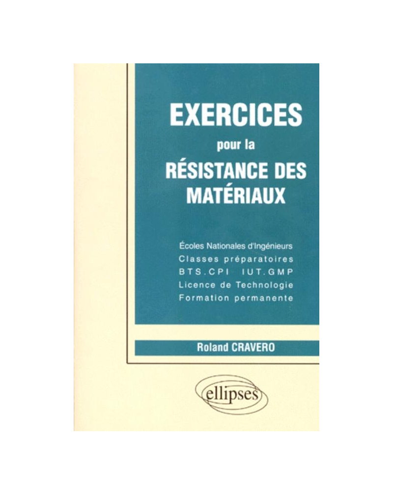 Exercices pour la résistance des matériaux