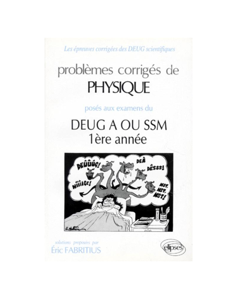 Physique DEUG A ou SSM (1re année) 1992-1993