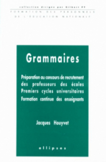 Grammaires - Préparation au CAPE - 1er cycle universitaire