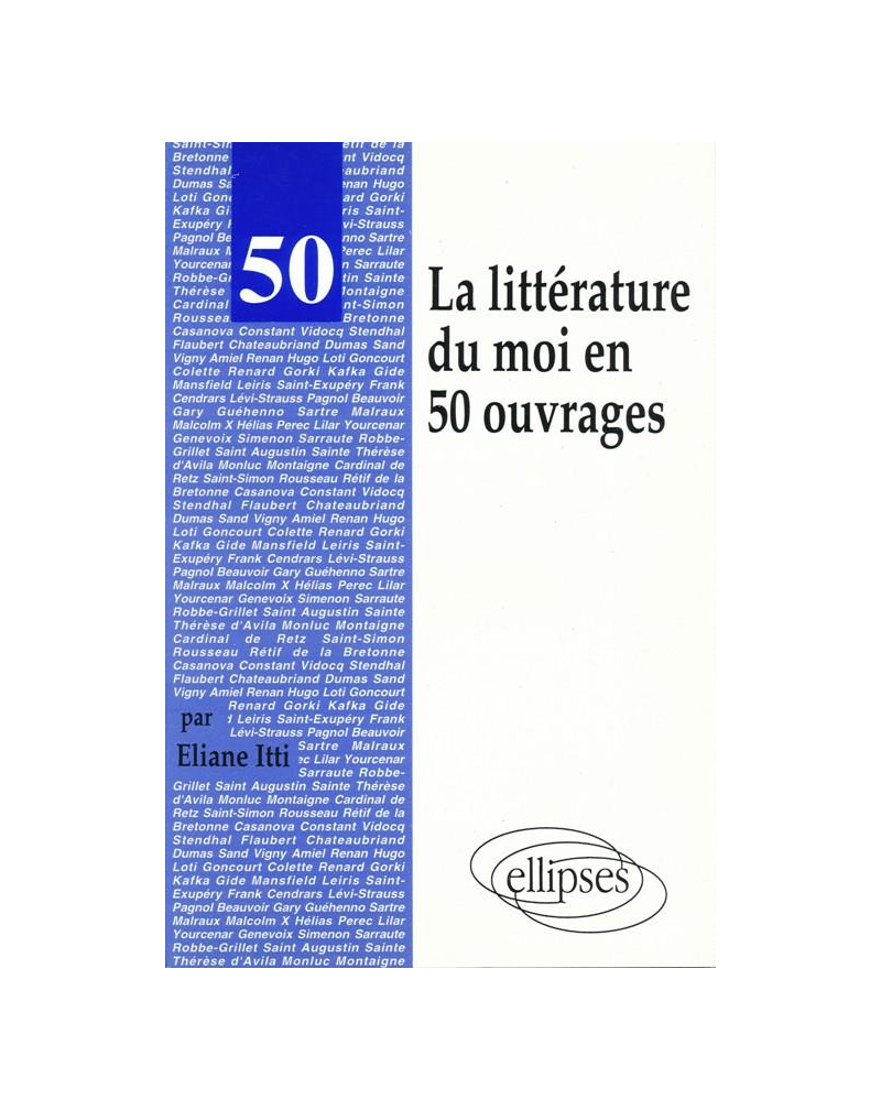 50 oeuvres de la littérature du Moi