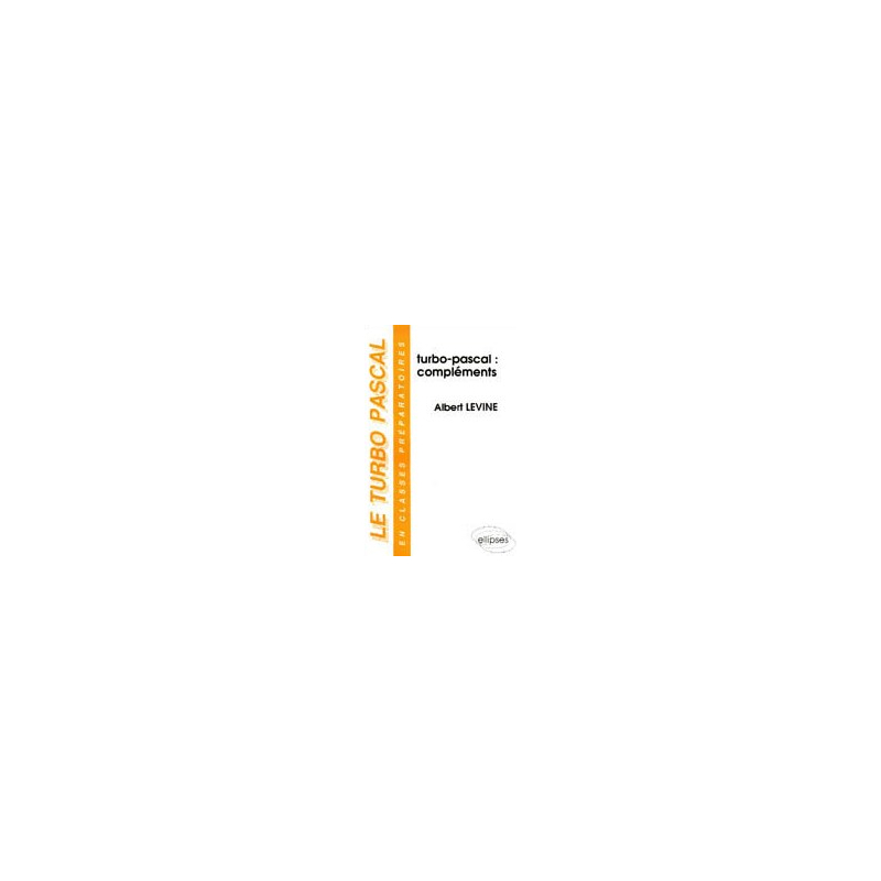 COMPLEM.TURBO PASCAL (ORANGE)