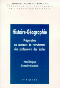 Histoire-Géographie - Préparation au concours de recrutement des professeurs des écoles