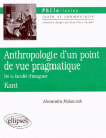 Kant, Anthropologie d'un point de vue pragmatique ('De la faculté d'imaginer')