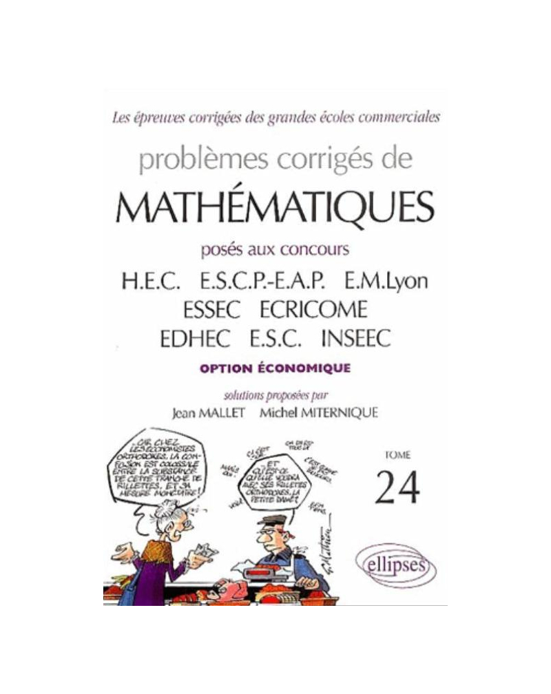 Mathématiques HEC 2002-2003 - Tome 24 (option économique)