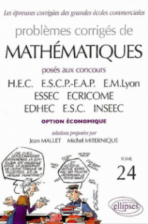 Mathématiques HEC 2002-2003 - Tome 24 (option économique)