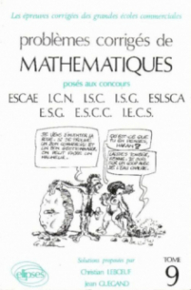 Mathématiques HEC 1986-1987 - Tome 9
