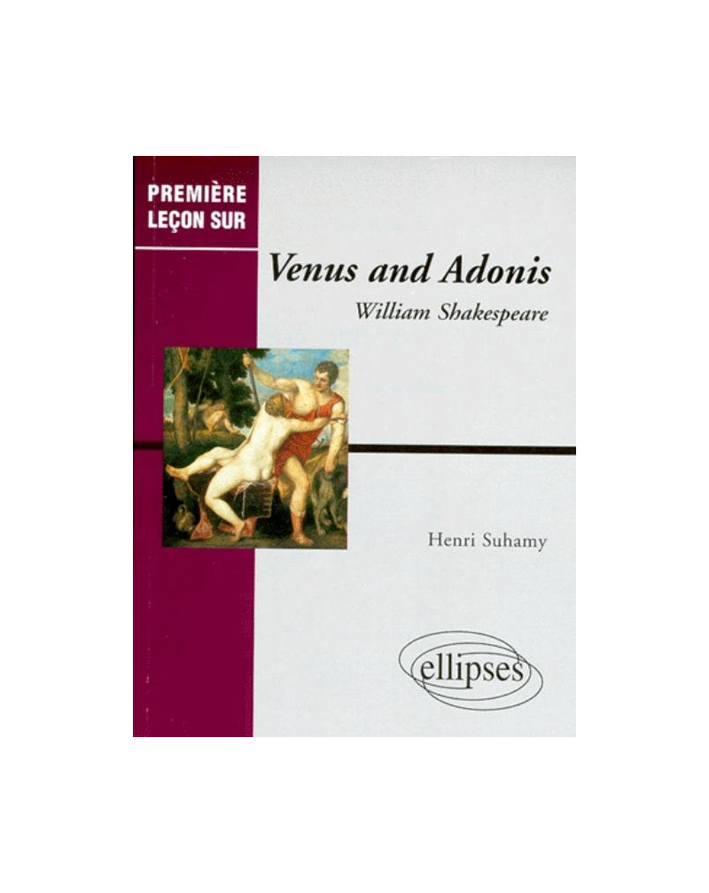 Shakespeare, Venus and Adonis