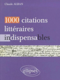 1000 citations littéraires indispensables