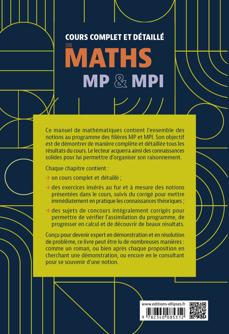 Cours complet et détaillé de Maths - MP & MPI - Pour avoir des ...