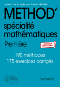 Spécialité Mathématiques - Première - nouveaux programmes