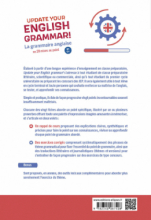 Update your English grammar! - La grammaire anglaise en 20 mises au point. B1-C1