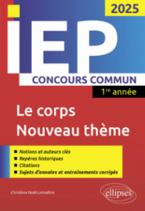 Concours commun IEP 2025