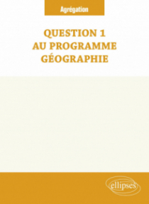 Question 1 au programme _ Géographie