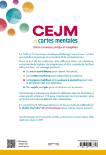 CEJM en cartes mentales - Culture économique, juridique et managériale. BTS tertiaires