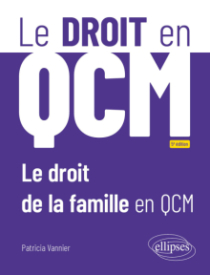 Le droit de la famille en QCM - 5e édition