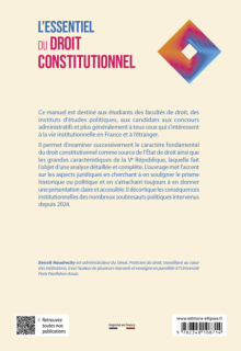 L'essentiel du droit constitutionnel - en 40 fiches