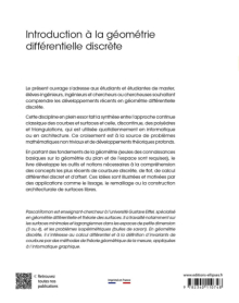 Introduction à la géométrie différentielle discrète - 2e édition