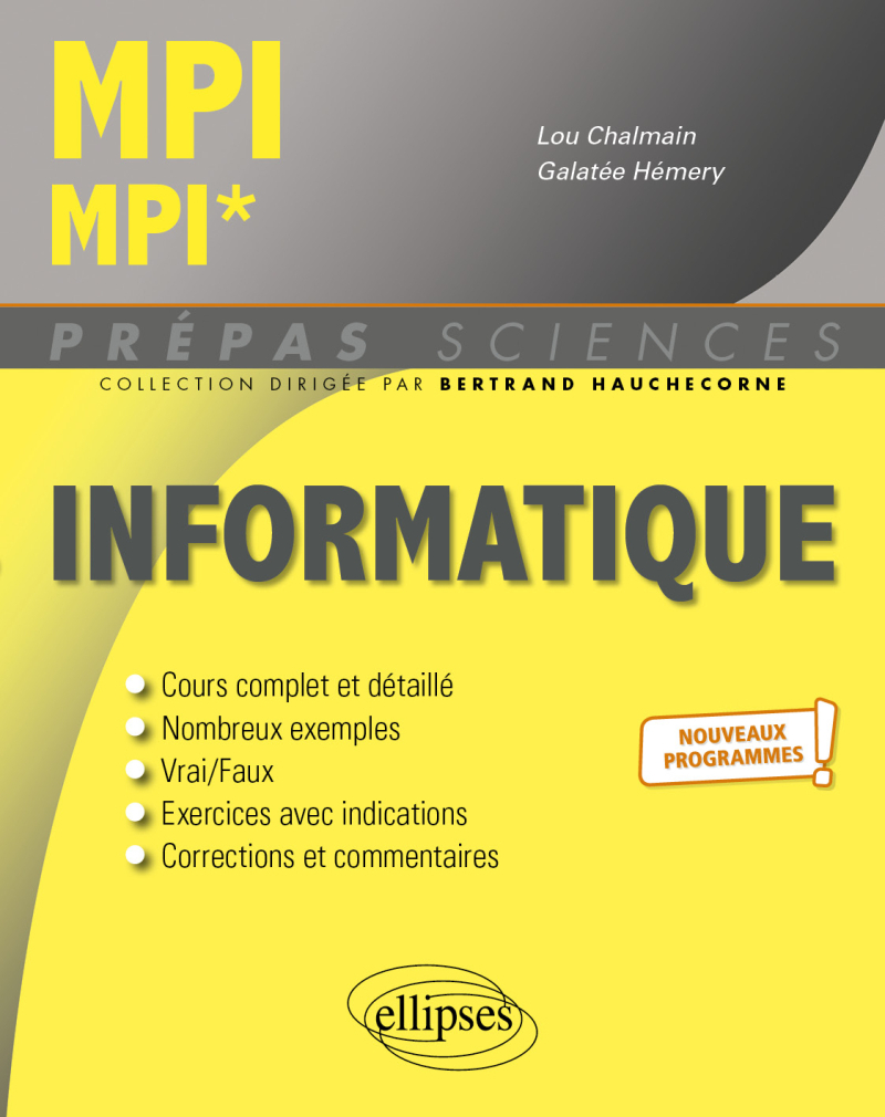 Informatique MPI/MPI*