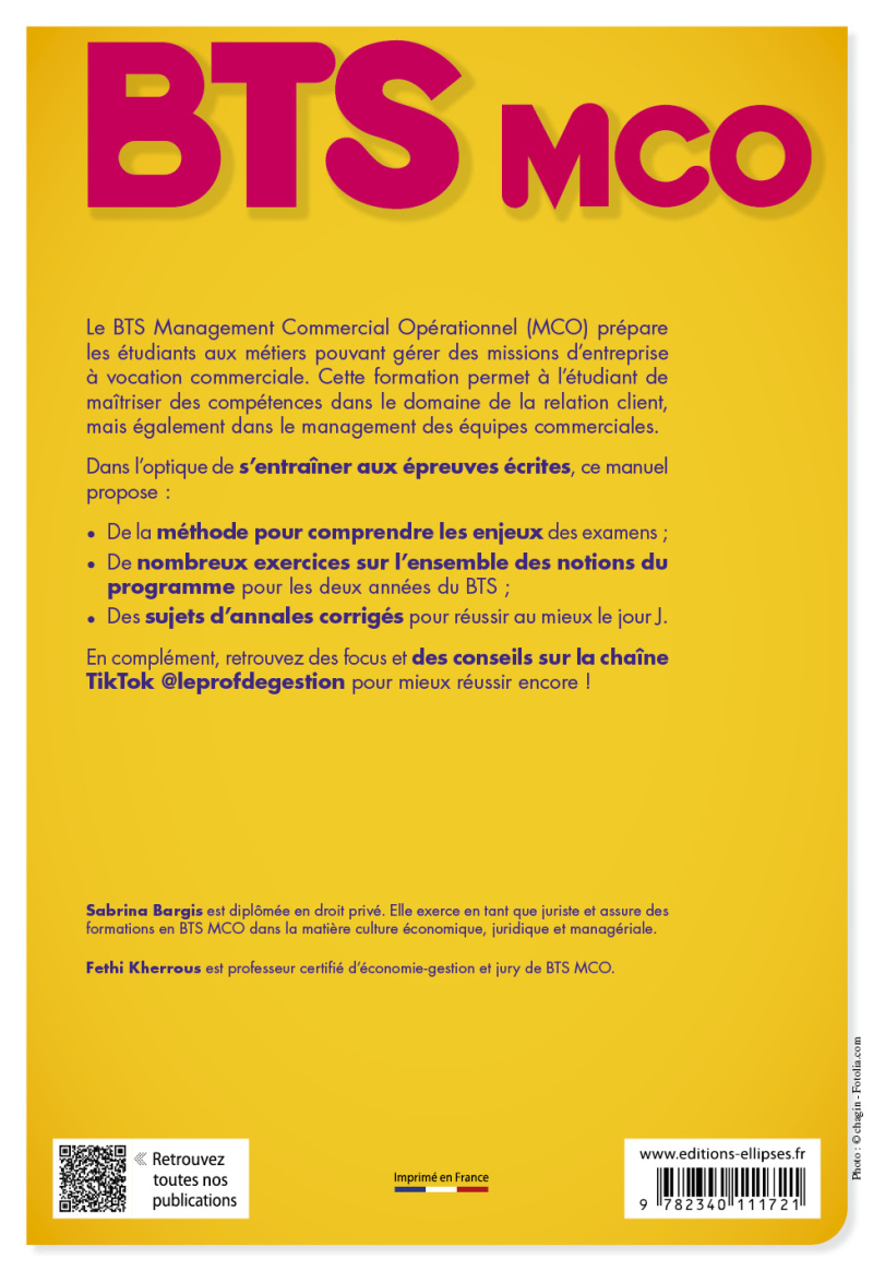 BTS MCO - Management commercial opérationnel