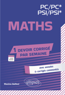 Mathématiques. PC/PC*-PSI/PSI*
