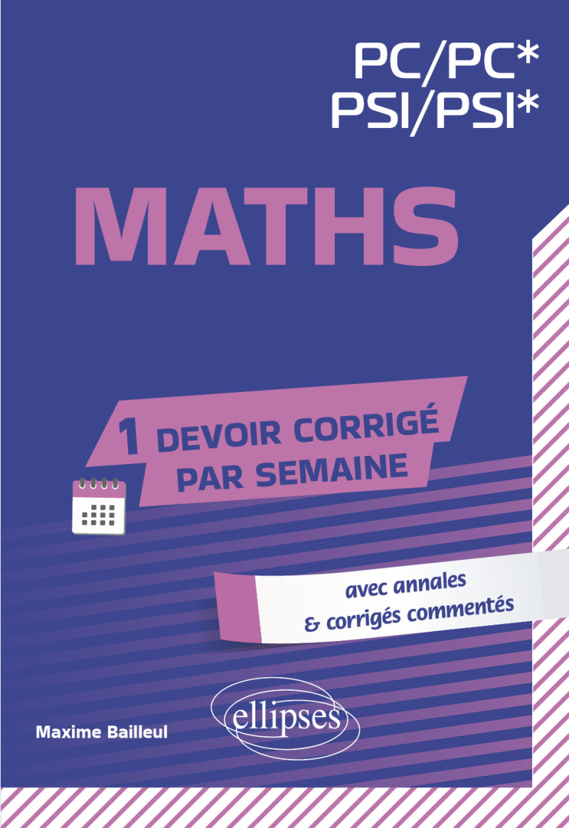 Mathématiques. PC/PC*-PSI/PSI*