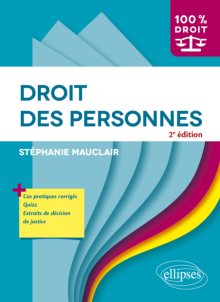 Droit des personnes - 2e édition