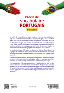 Précis de vocabulaire portugais moderne - Mieux maîtriser les différences entre le portugais du Portugal et du Brésil. (à partir du niveau B1)