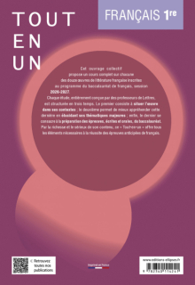 Français. Première. Tout-en-un sur les œuvres au programme du bac - Session 2026-2027 - édition 2026-2027