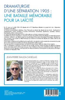 Dramaturgie d’une séparation : 1905 - Une bataille mémorable pour la laïcité