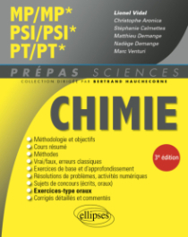 Chimie MP/MP* PSI/PSI* PT/PT* - 3e édition