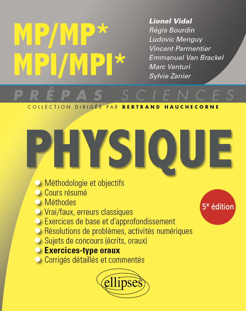 Physique MP/MP* MPI/MPI* - 5e édition
